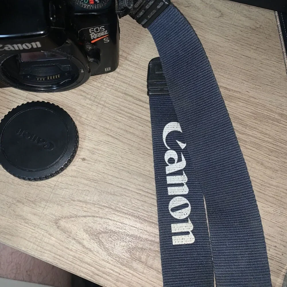 Canon EOS Rebel S II 35mm Film Body With Strap